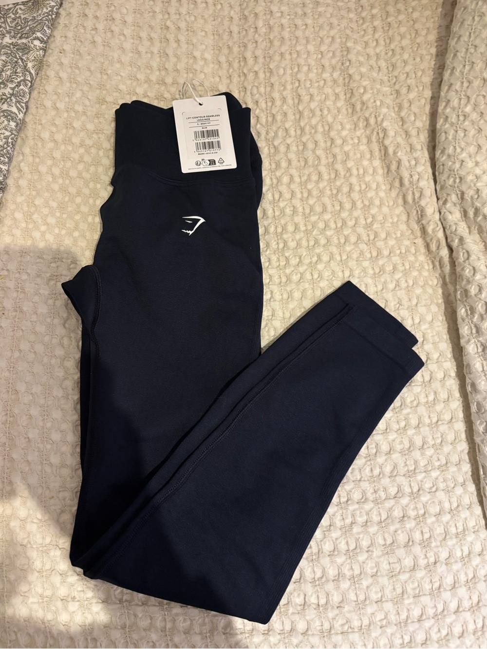 Gymshark Dark Navy lift contour seamless Leggings